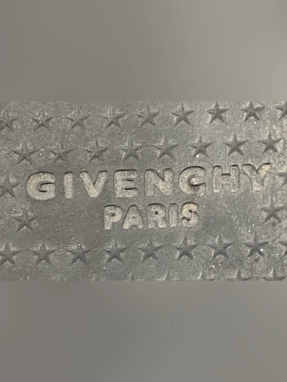 Givenchy Black Studded Logo Slides